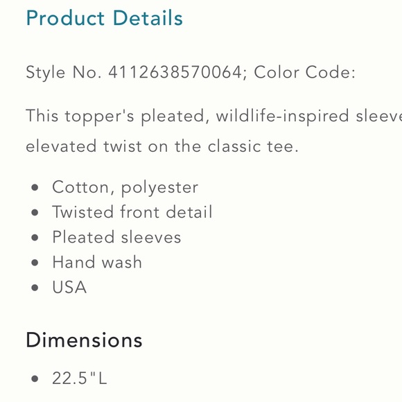 Anthropologie Basile Print sleeves Top - Picture 8 of 8